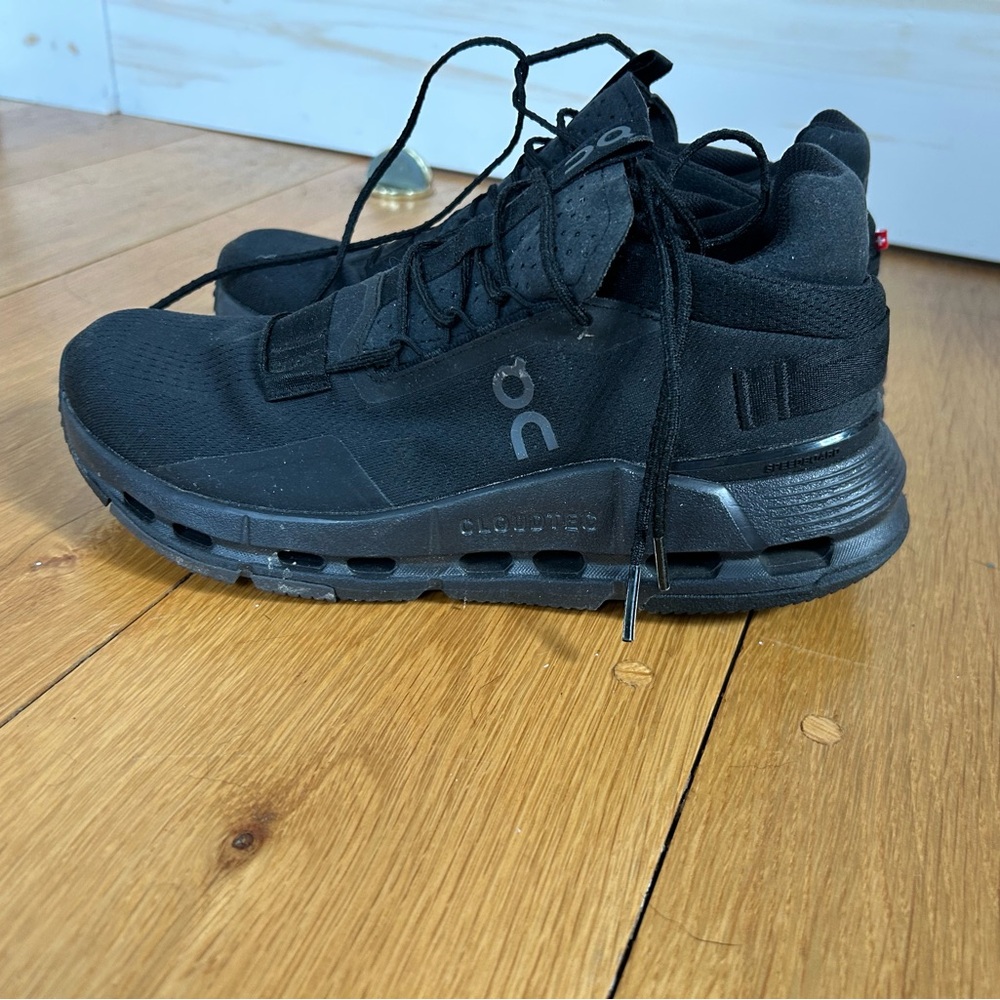 On Running Women's Black Athletic Shoes